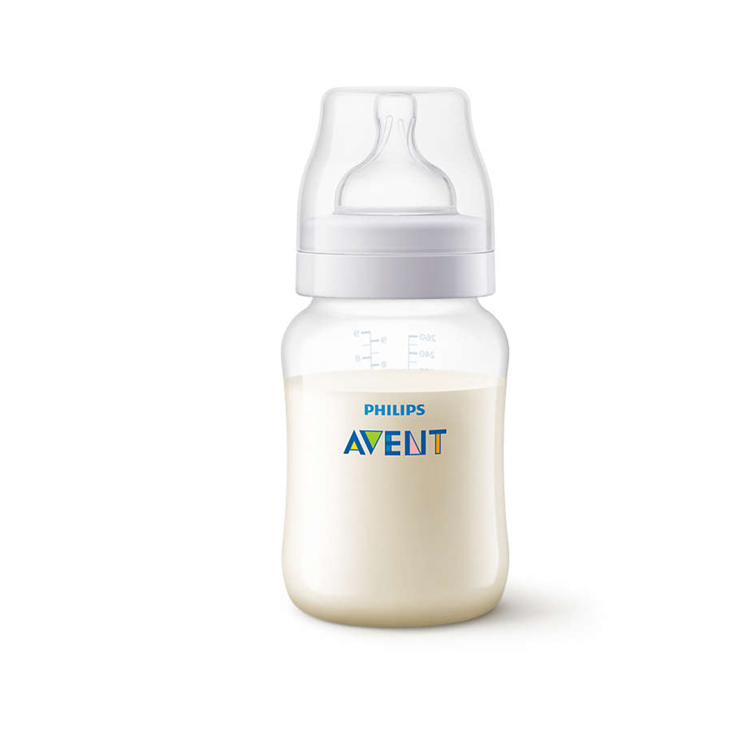 Avent - Biberon Anti-Colic 260 ml - 1 mois et + (Débit Lent) 1 Avent - Biberon Anti-Colic 260 ml - 1 mois et + (Débit Lent)