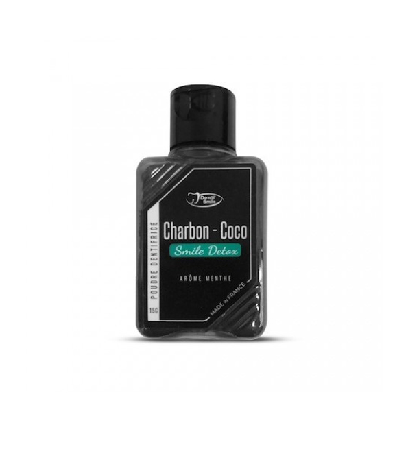 DENTI SMILE POUDRE BLANCHEUR CHARBON COCO 15 G 1 DENTI SMILE POUDRE BLANCHEUR CHARBON COCO 15 G