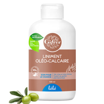 GIFRER LINIMENT OLEO-CALCAIRE HUILE OLIVE EXTRA FL POMPE 500 ML