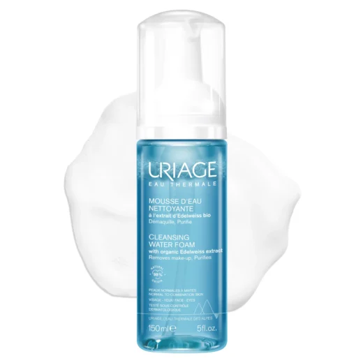 3661434009419 mousse eau nettoyante demaquillante uriage 1 | urban drug store