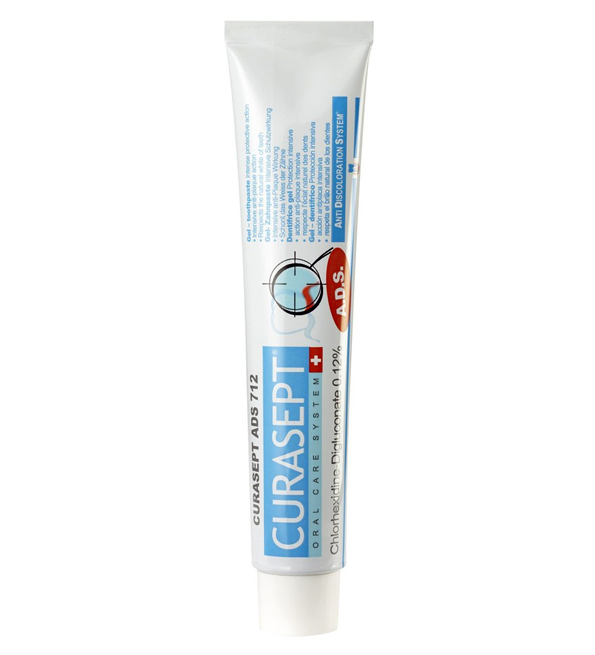 Curasept ADS 712 - Dentifrice Gel 0,12% CHX - 75 ml