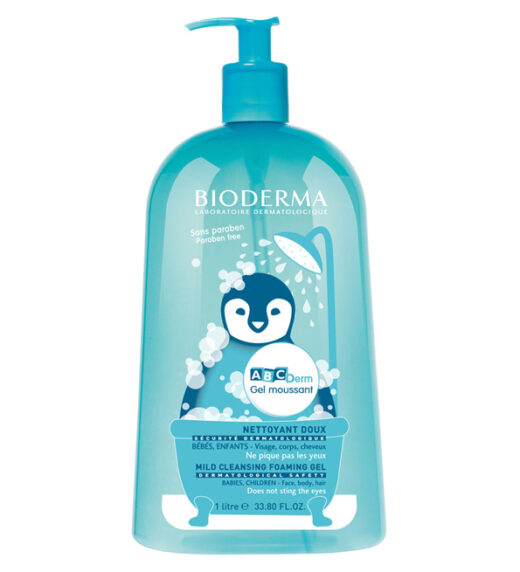 abc derm moussant 1l 3401397163618 bioderma | urban drug store