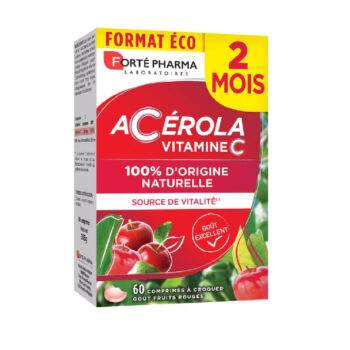 Forté Pharma Acérola Vitamine C - 60 Comprimés