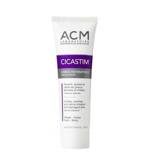 acm cicastim creme reparatrice – 20ml | urban drug store