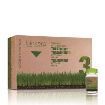 BIOKERA NATURE TRAITEMENT INTENSIF ANTI CHEVEUX GRAS 6AMP 10ML