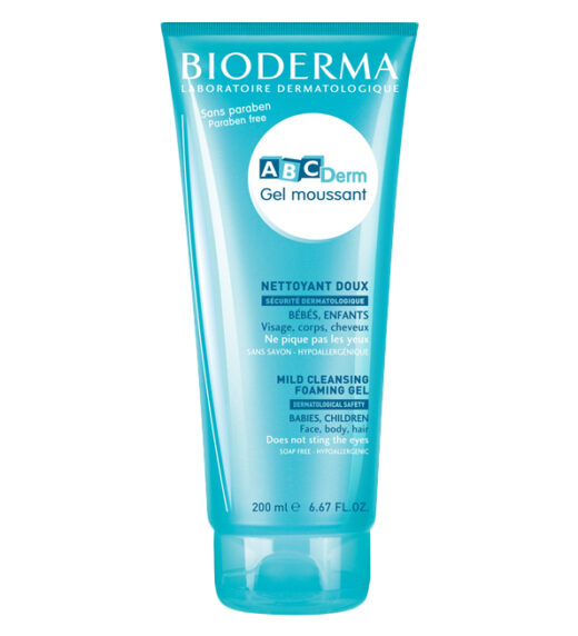 abcderm gel moussant 200ml | urban drug store