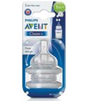 Avent - 2 Tétines Classic+ 1m+