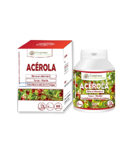 complemax acerola 500mg 60 gelules | urban drug store