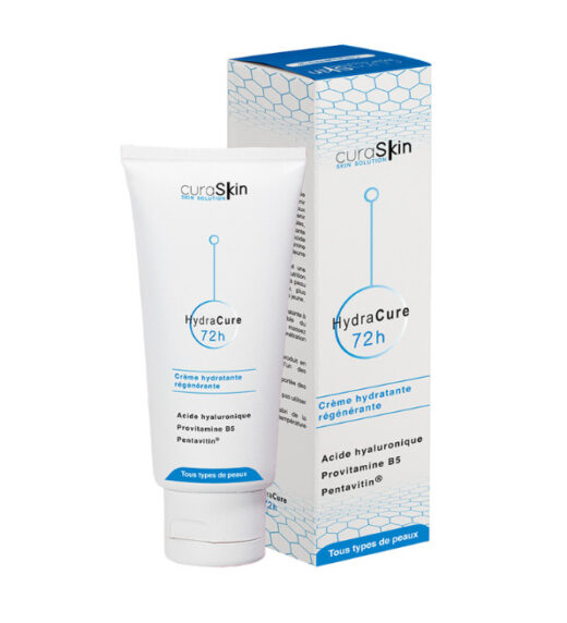 curaskin hydracure creme hydratante 72h 50ml | urban drug store