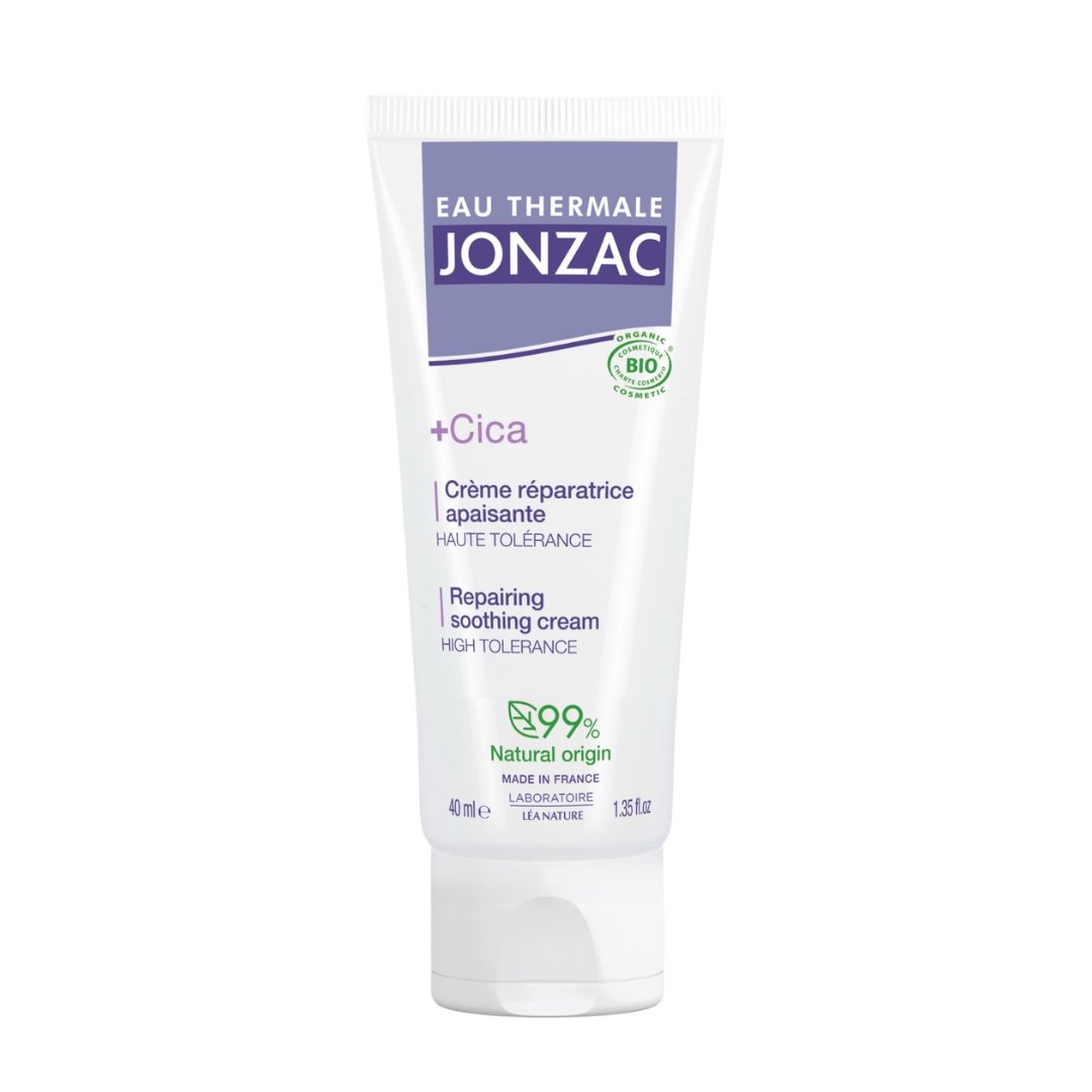 EAU THERMALE JONZAC +CICA CRÈME RÉPARATRICE APAISANTE 40 ml 1 EAU THERMALE JONZAC +CICA CRÈME RÉPARATRICE APAISANTE 40 ml