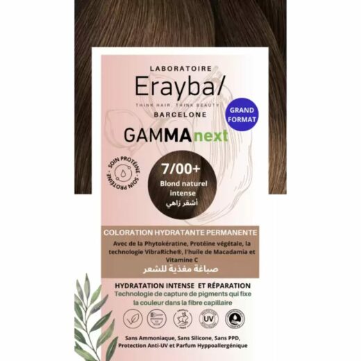 erayba gamma next coloration 700 blond natural intense | urban drug store