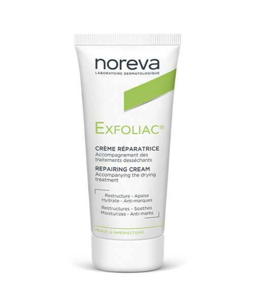 exfoliac creme reparatrice | urban drug store