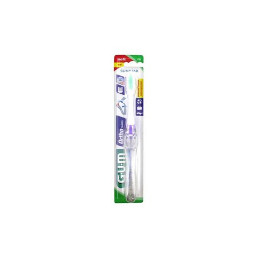 gum ortho travel toothbrush 125pq | urban drug store