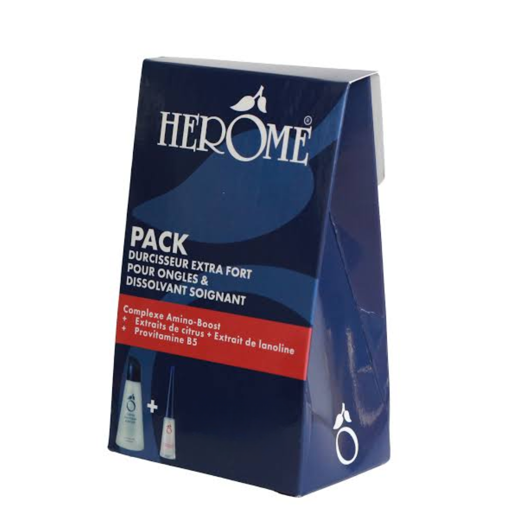 HEROME PACK DURCISSEUR EXTRA FORT + DISSOLVANT
