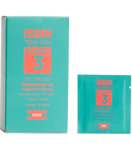 isdin acniben 3 on the go lingettes 2 | urban drug store