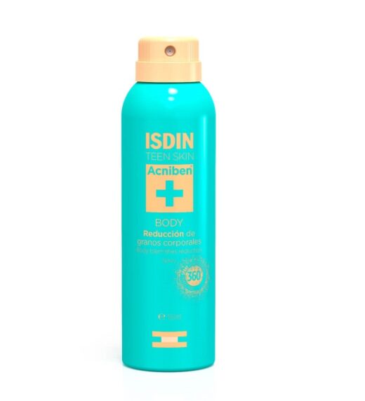 isdin acniben spray bouton de corps150ml 2 | urban drug store