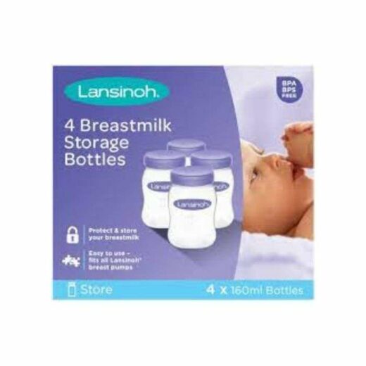 lansinoh breastmilk bottles pack 4 | urban drug store