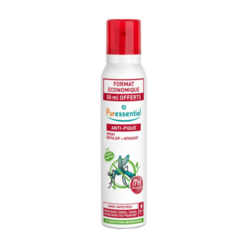 Puressentiel Zoom Anti-pique spray repulsif et apisant anti-moustiques - spray de 200ml