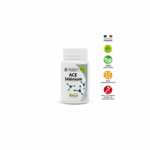 mgd nature ace selenium 60 gelules | urban drug store