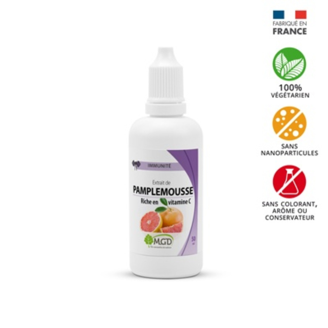 Mgd Nature Extrait de pamplemousse flacon 100ml 1 Mgd Nature Extrait de pamplemousse flacon 100ml