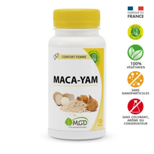 mgd maca yam 120 gelules | urban drug store