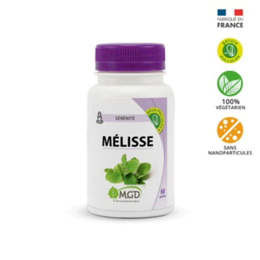 mgd melisse 60 gelules | urban drug store