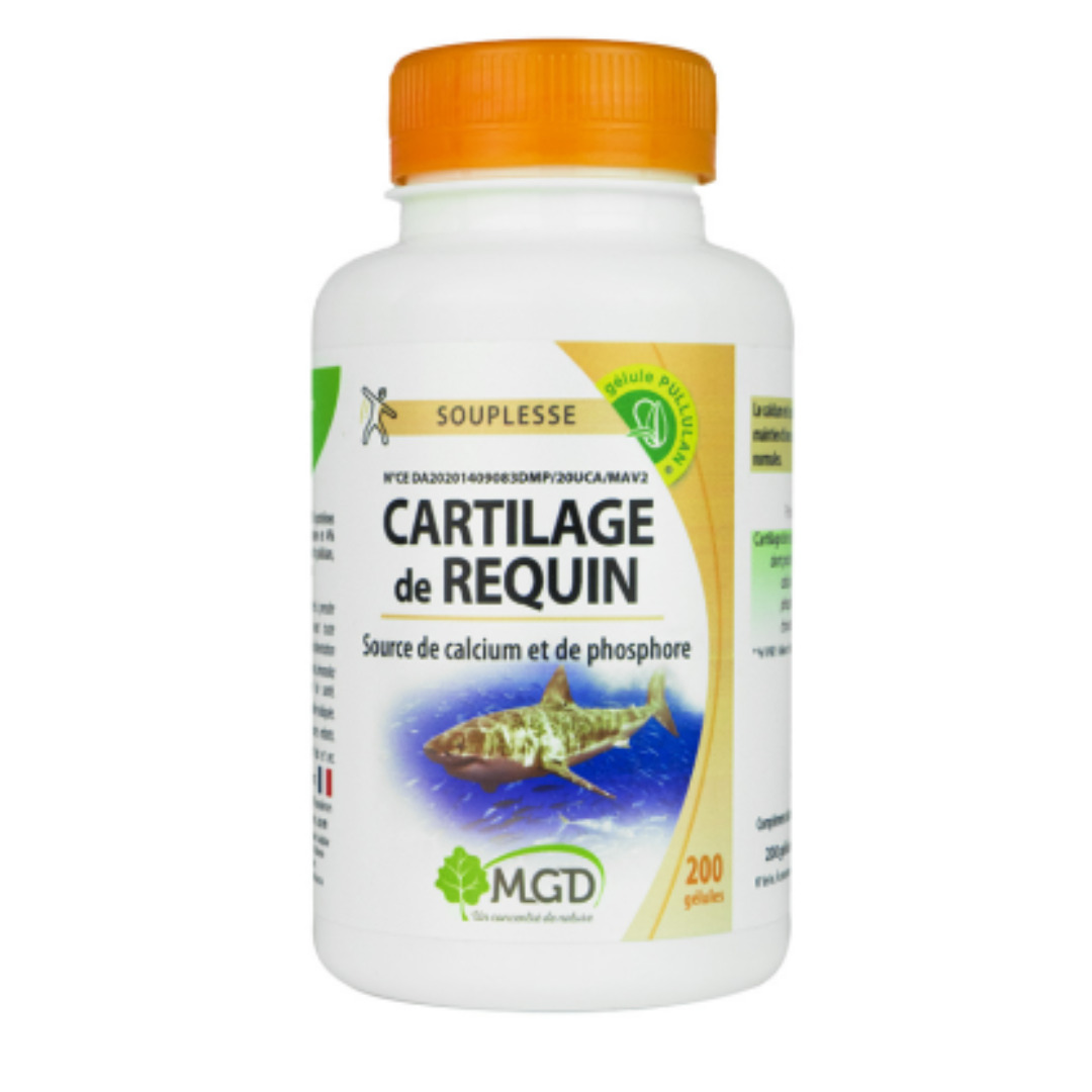 Mgd Nature Cartilage de requin 200 gelules