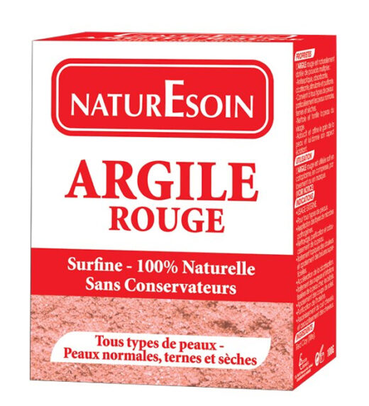 naturesoin argile rouge 100g | urban drug store