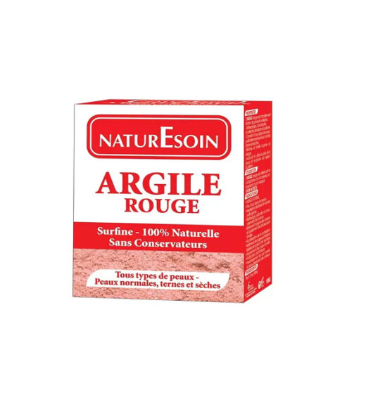 nature soin argile rouge sachet 100g | urban drug store