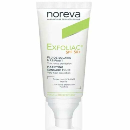 noreva exfoliac sunscreen spf50 40ml | urban drug store