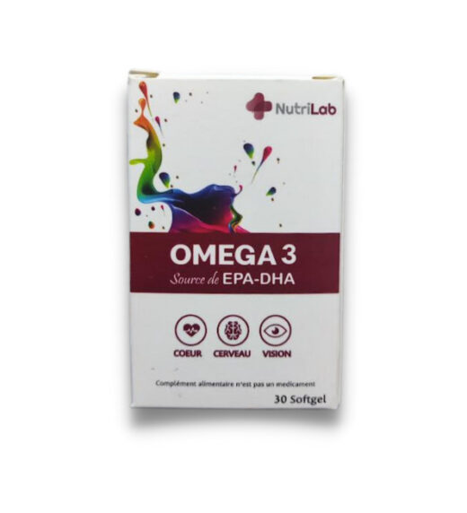 nutrilab omega 3 30 gelules 1 | urban drug store