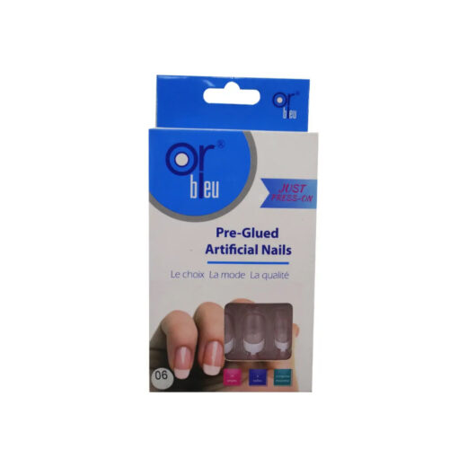 or bleu pre glued artificial nails n° 07 ref ct 988 1 | urban drug store