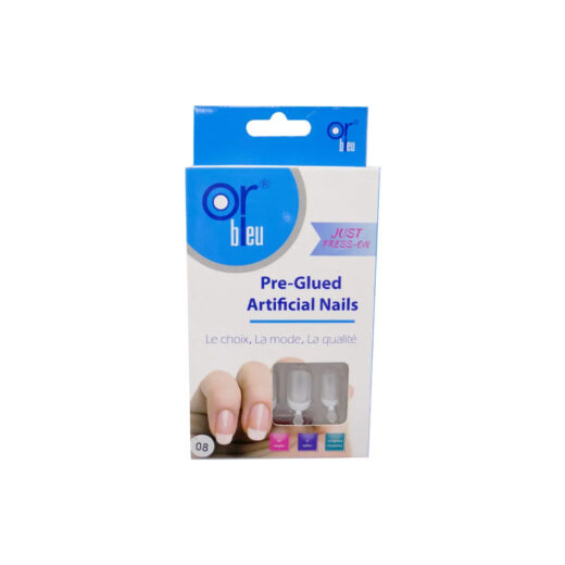 or bleu pre glued artificial nails n° 08 ref ct 988 | urban drug store