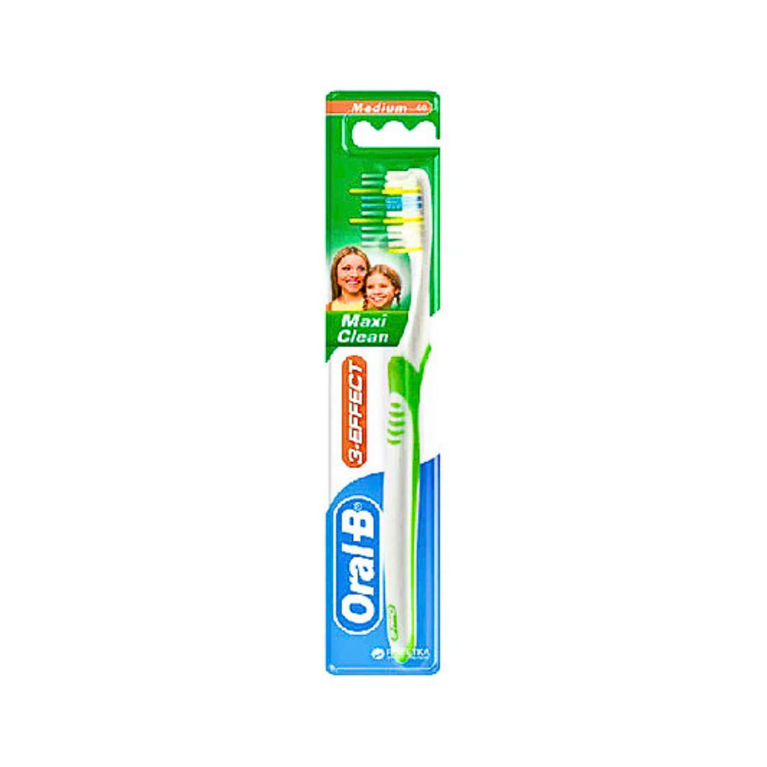 Oral-B Brosse à dents 3 Effect Maxi Clean 40 Medium 1 Oral-B Brosse à dents 3 Effect Maxi Clean 40 Medium