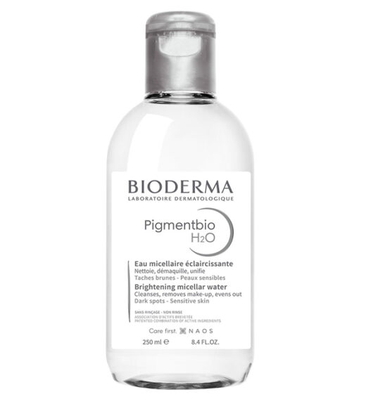 pigmentbio h2o eau micellaire eclaircissante 250ml 3701129800102 bioderma | urban drug store