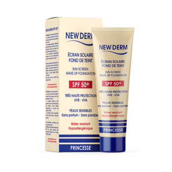 NEW DERM Crème solaire SPF50+ PRINCESSE