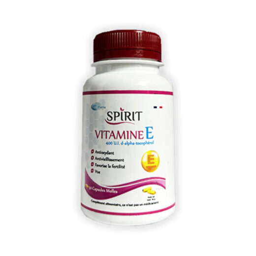 spirit vitamine e 50 capsules | urban drug store