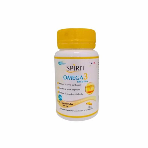 spirit omega 3 500mg 50 capsules | urban drug store