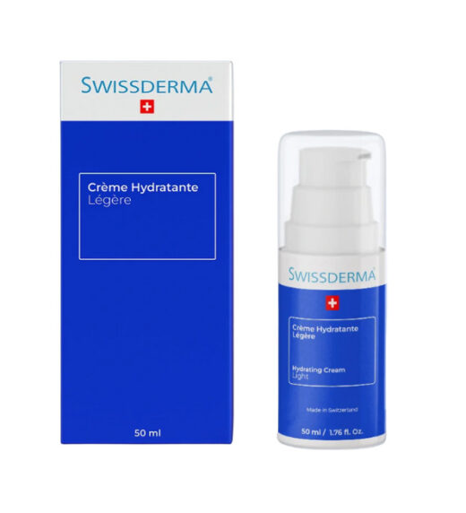 swissderma creme hydratante legere 50ml 1 | urban drug store