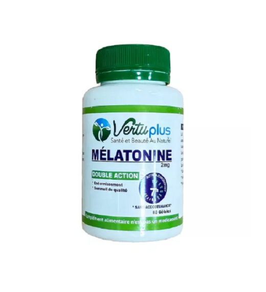 vertuplus melatonine 2 mg 60gelules | urban drug store