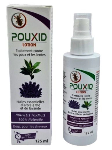 POUXID Lotion Traitement anti poux 125ML 1 POUXID Lotion Traitement anti poux 125ML
