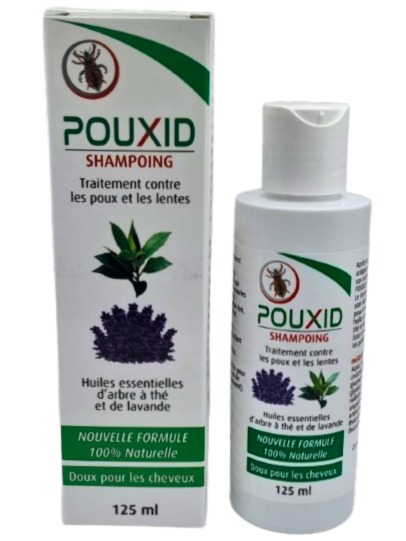 POUXID Shampoing Traitement anti poux 125ML 1 POUXID Shampoing Traitement anti poux 125ML