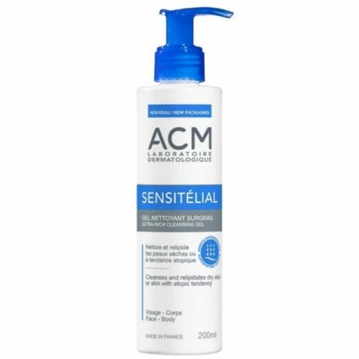 acm sensitelial gel nettoyant surgras 200ml 2 | urban drug store