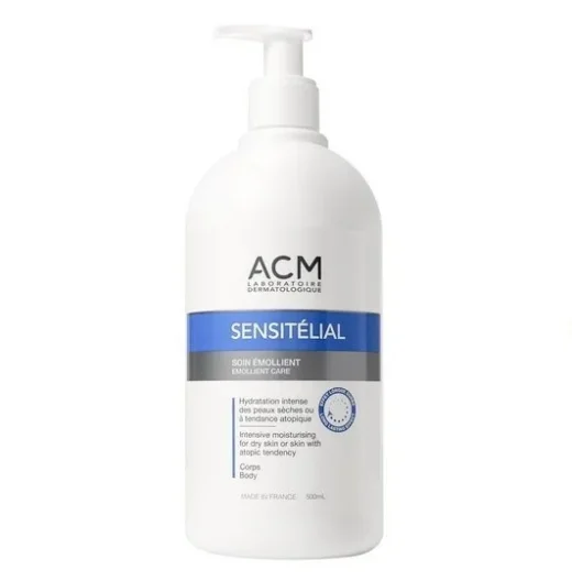 acm sensitelial soin emollient corps 500ml boticinal | urban drug store