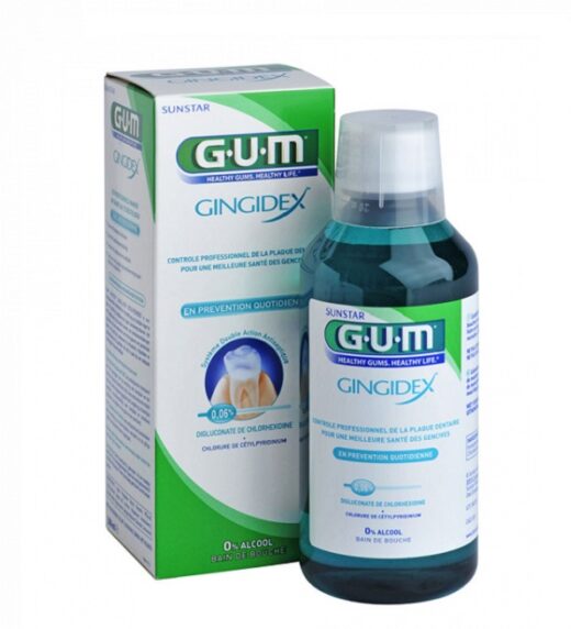 bain de bouche 300 ml gingidex gum | urban drug store