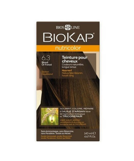 biokap nutricolor 63 blond or fonce 1 | urban drug store