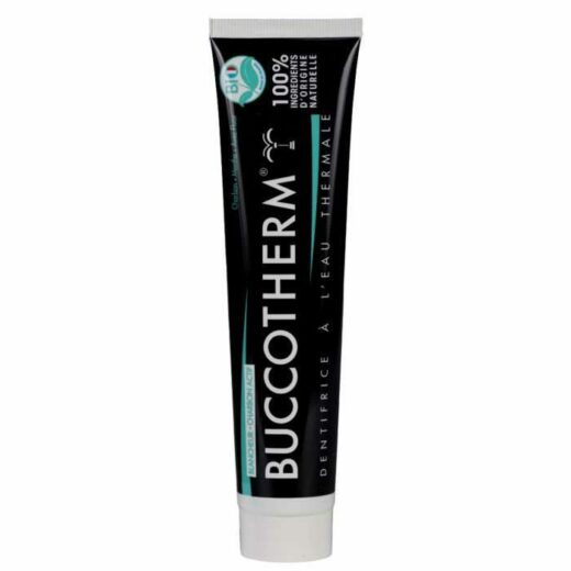 buccotherm dentifrice blancheur charbon noir 75 ml | urban drug store