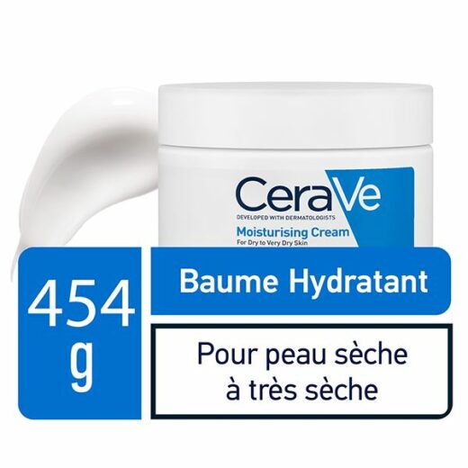 cerave baume hydratant nourrissant peau seche a tres seche 454g 1