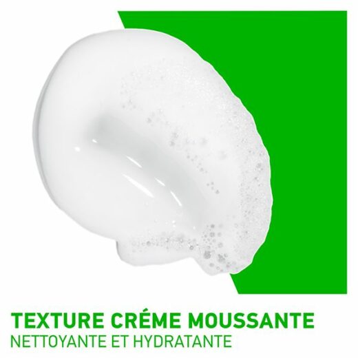 cerave creme moussante nettoyante hydratante peau normale a seche 100ml 3