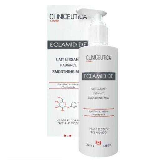 cliniceutica eclamid de radiance lait lissant 250ml prix maroc parapharmacie en ligne beautymall 1 | urban drug store